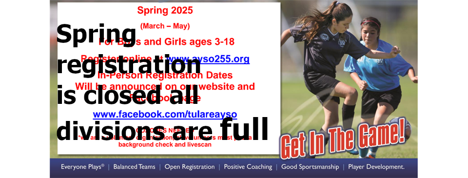 Spring Registration